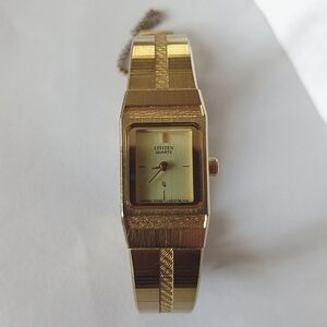 Citizen watch vintage gold